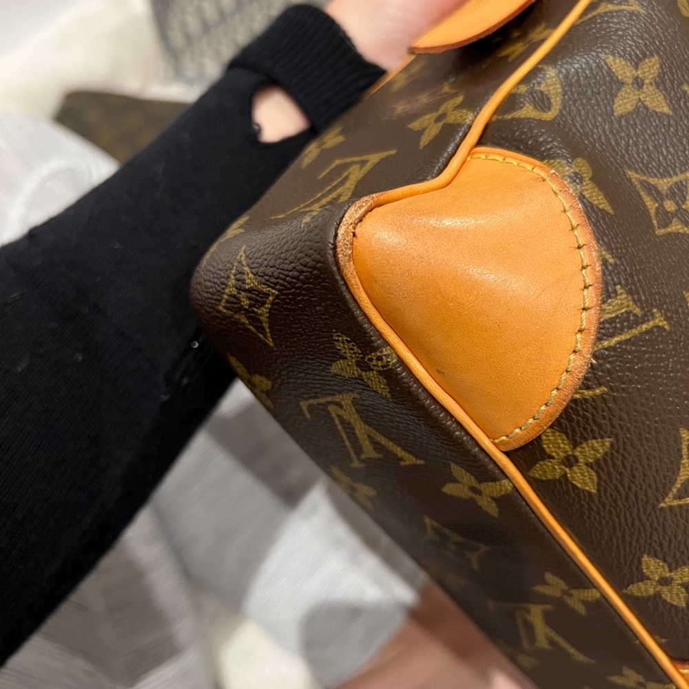 LOUIS VUITTON Porte Documents Voyage Briefcase Handbag Monogram Canvas Leather - Picture 14 of 16